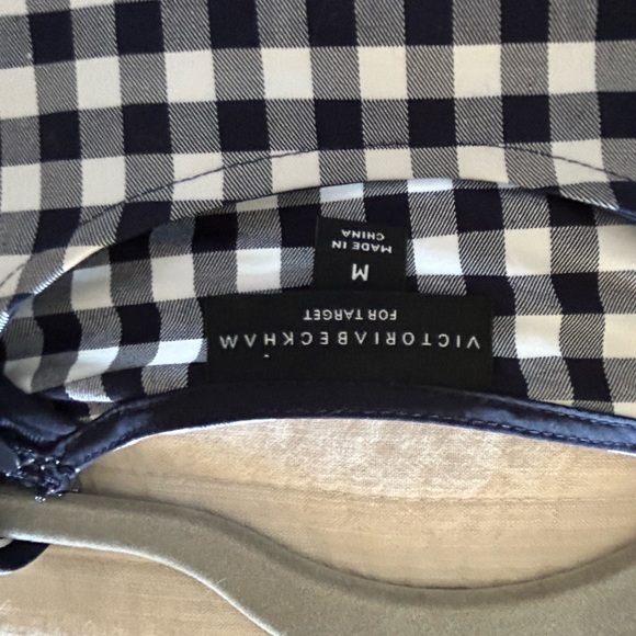 Victoria Beckham gingham peplum top - Picture 6 of 12